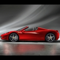 Ferrari 458 Spider Profil