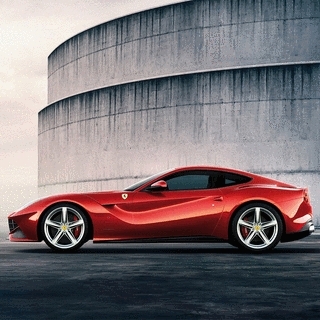Ferrari F12 Berlinetta Profiel