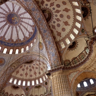 Inside The Blue Mosque Istanbul