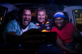 Coulthard vs. Taxi