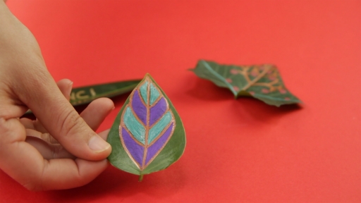 Try Out Leaf Art