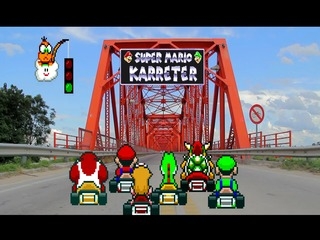 Super Mario Karreter (Super Mario Kart In Real Life Animation)