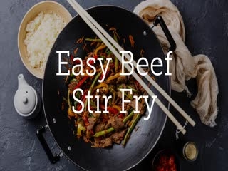 Easy Beef Stir Fry (Low Fat)