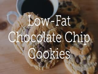 Low-Fat Chocolate Chip Cookies