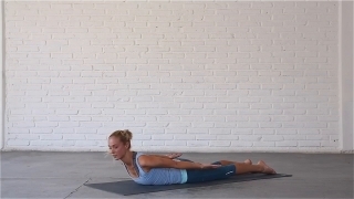 Yoga With Lauren - the Locust Pose