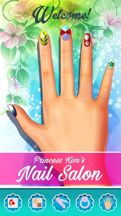 Salão de manicure da Princesa Kim
