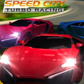 Corrida turbo da cidade da velocidade