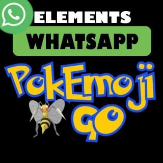 PokEmojiGO Whatsapp Elemente