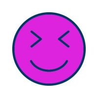 Smiley-Narr-Pink