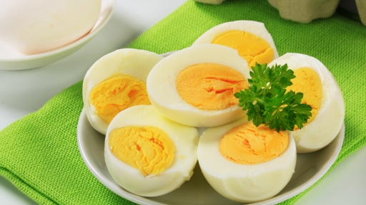 Proteinreiche Eier-Bowle