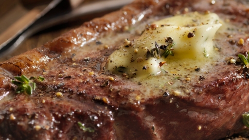 Knoblauch-Steaks