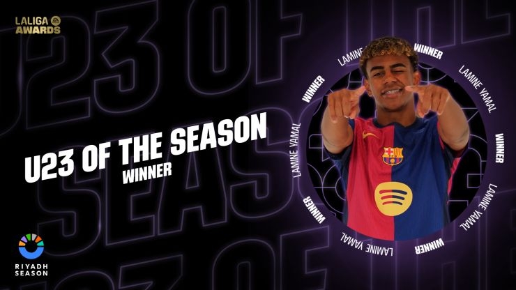 Lamine Yamal, LALIGA EA SPORTS Best Under-23 Player 2024/2025