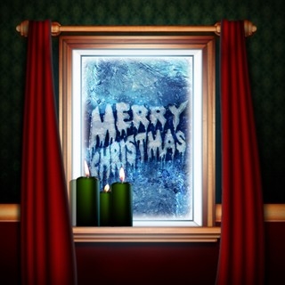 Merry Xmas Window