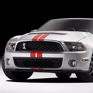 Mustang Red Stripes