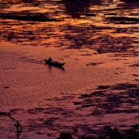 Sonnenuntergang Reflektion