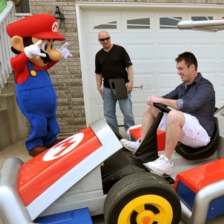 Mario and a Kart