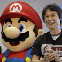 Mario and Shigera Miyamoto