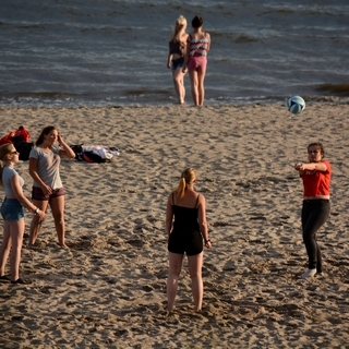 Sport am Strand