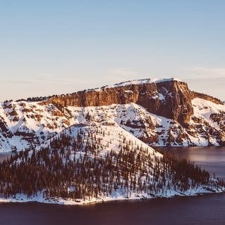 Blick auf die Berge