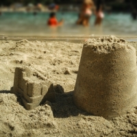 Sandburgen bauen