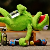 Drunken Kermit