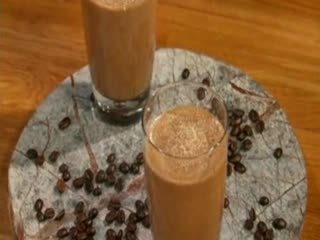 Homemade Cappuccino Banana Smoothie