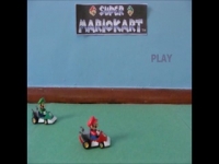 Super Mario Kart Intro - Super Mario Kart Stop Motion Animation