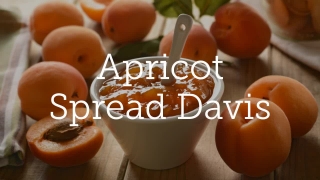 Apricot Raisin Spread Davis