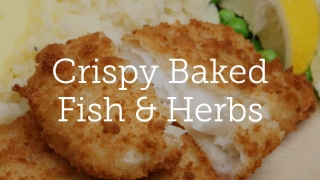 Crispy Baked Fish And Herbs