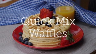 Quick Mix Waffles