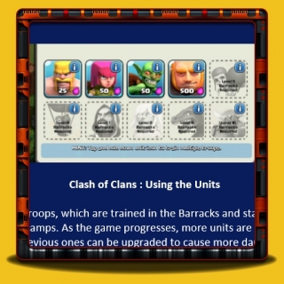 Clash of Clans - Using the Units