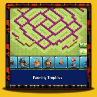 Clash of Clans - Farming Trophies