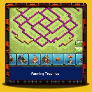 Clash of Clans - Farming trophées