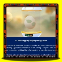 Pokemon Go - Hatch Eggs by keeping the app open