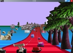 Carro de corrida de brinquedo 