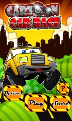 Cartoon Car Racing