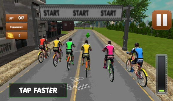 Ciclismo 3D - Um Torneio