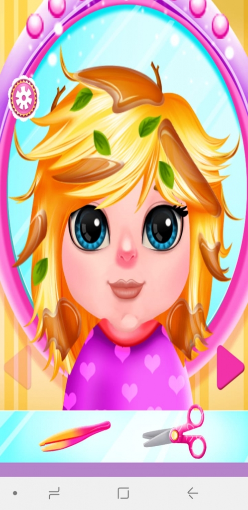 Simulador de Salão e Tratamento de Beleza para Crianças