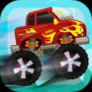 Endless Monster Truck Track