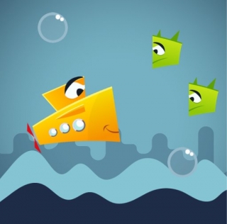 Flappy Submarine