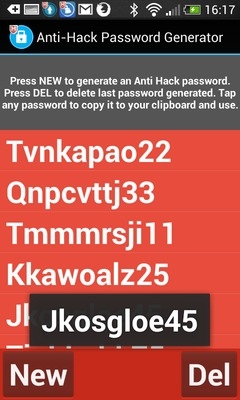 mShield Anti-Hack Password Generator