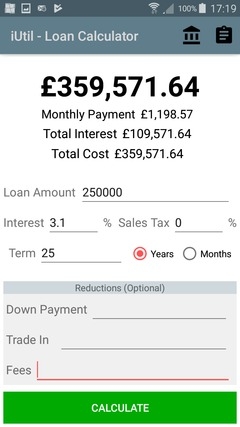 iUtil - Loan Calculator