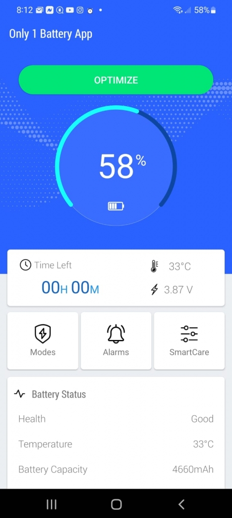 Only 1 Battery App