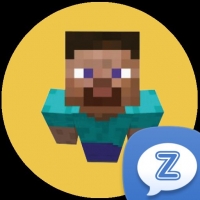 Zalo Minecraft Sticker