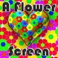 Ein Blumen Bildschirm
