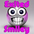 Aufgeregtes Smiley