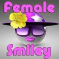 Weibliches Smiley