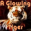 Ein Leuchtender Tiger