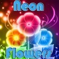 Neon Blumen