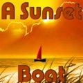 Ein Sonnenuntergang Boot